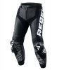 REBELHORN SPODNIE MOTO SKÓRZANE REBEL BLACK/WHITE